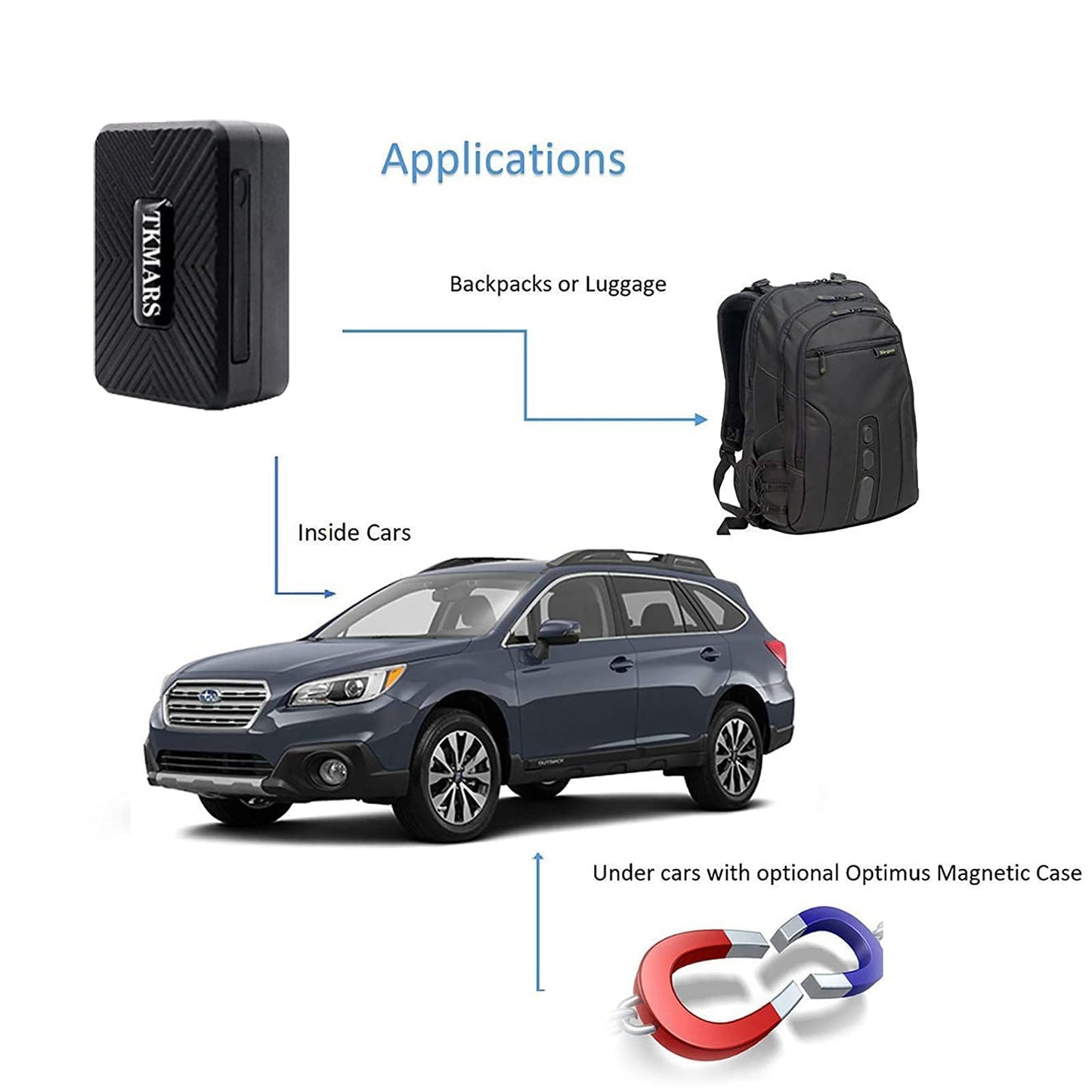 WINNES 4GTK913 Spy Hidden Mini GPS Tracker Live Track Gps Tracking Device
